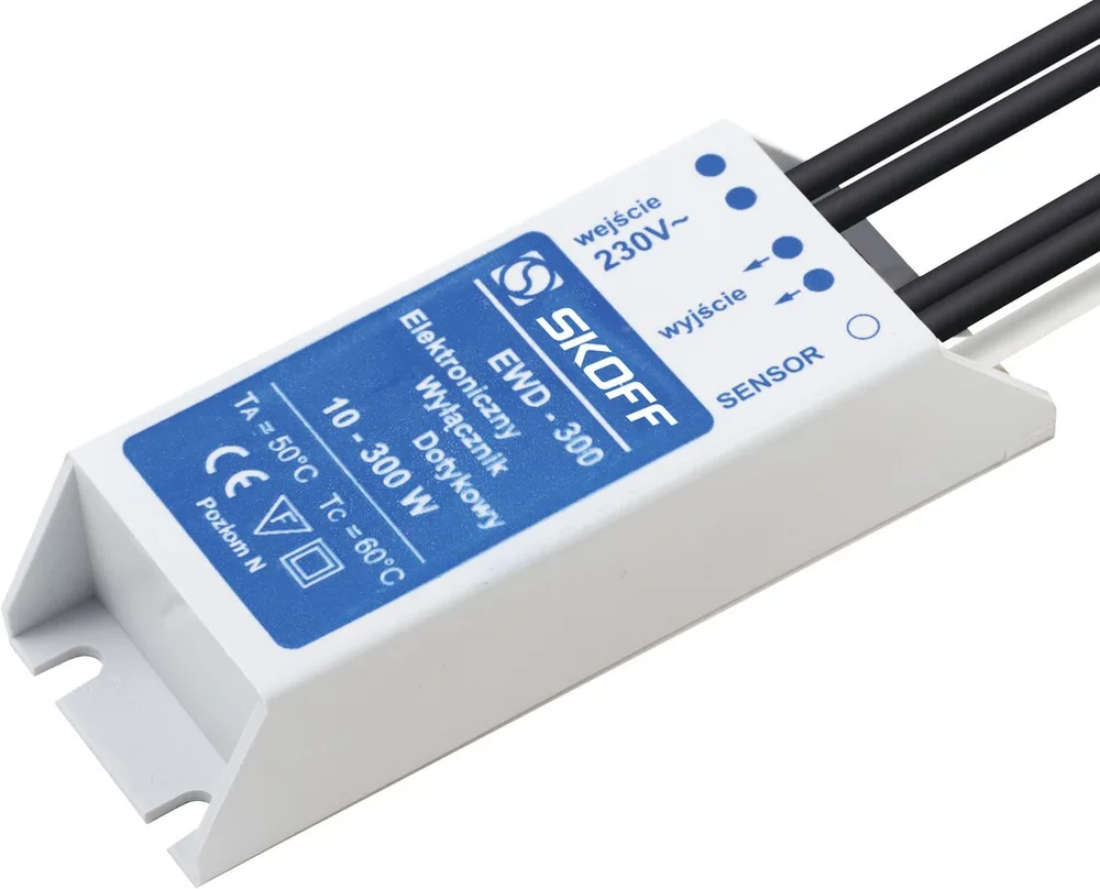 Elektronický dotykový vypínač EWD300