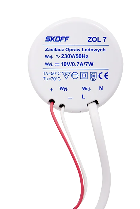 Napäťový napájač pre LED svietidlá 10V- ZOL7